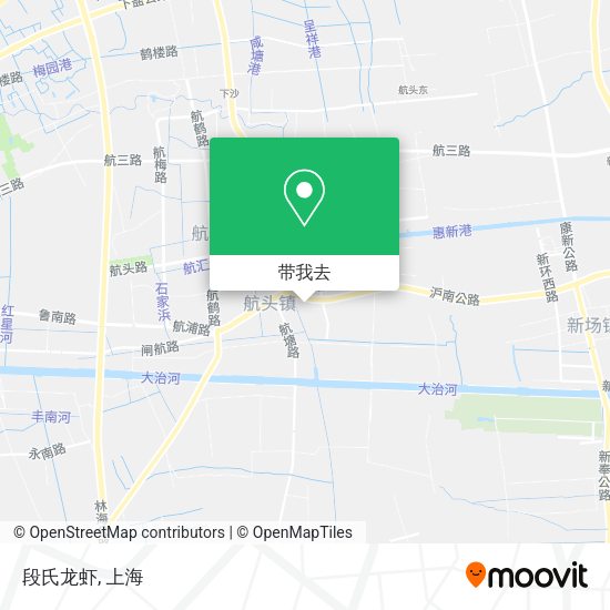 段氏龙虾地图