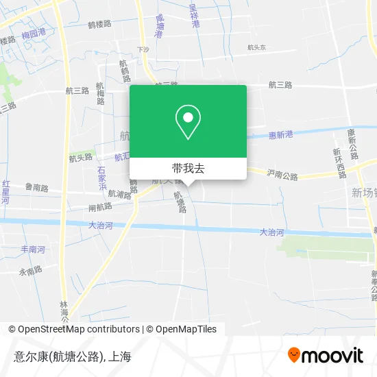 意尔康(航塘公路)地图