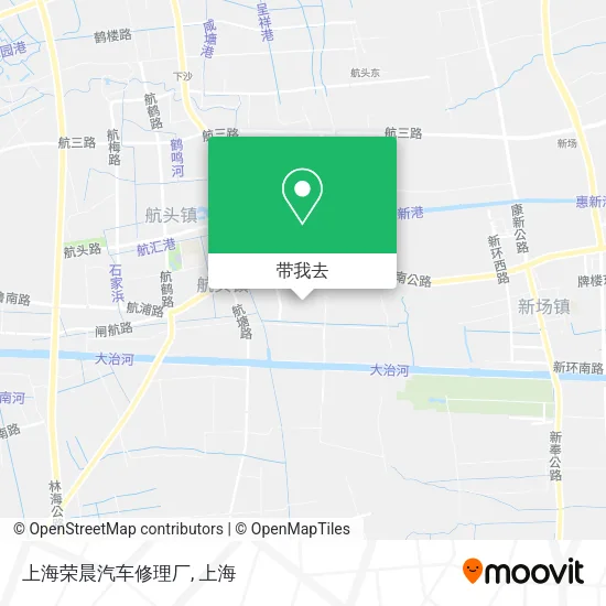 上海荣晨汽车修理厂地图
