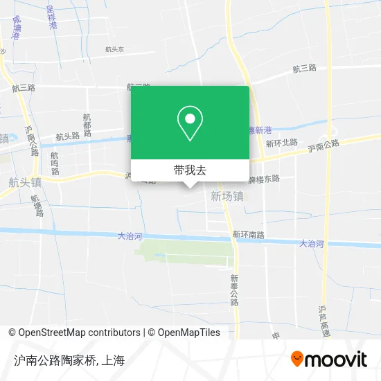 沪南公路陶家桥地图