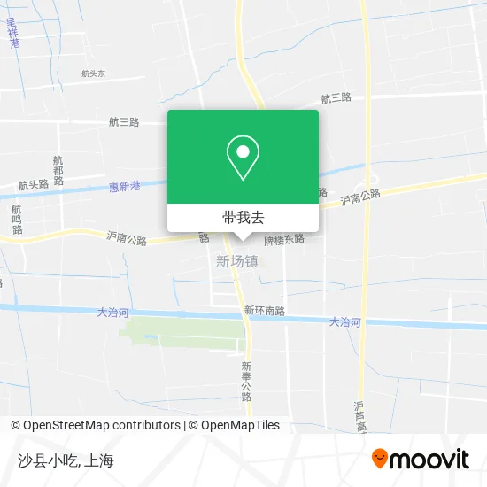 沙县小吃地图