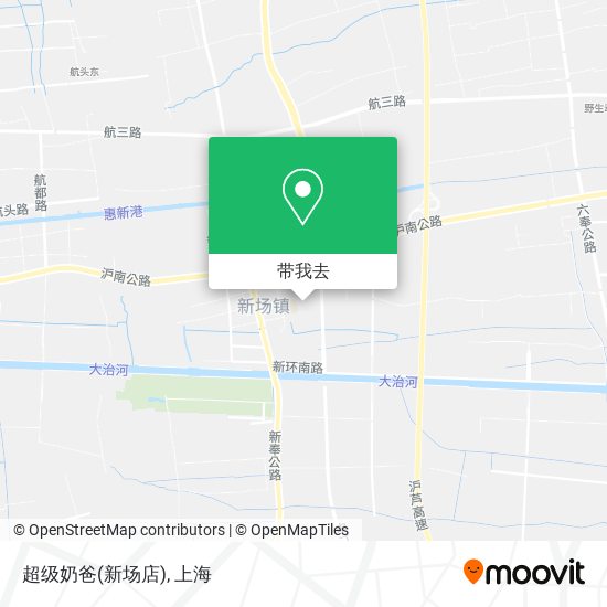 超级奶爸(新场店)地图