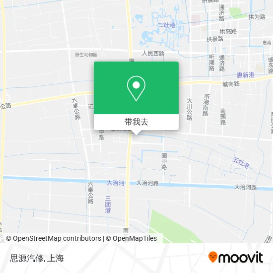 思源汽修地图