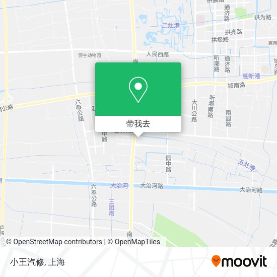 小王汽修地图