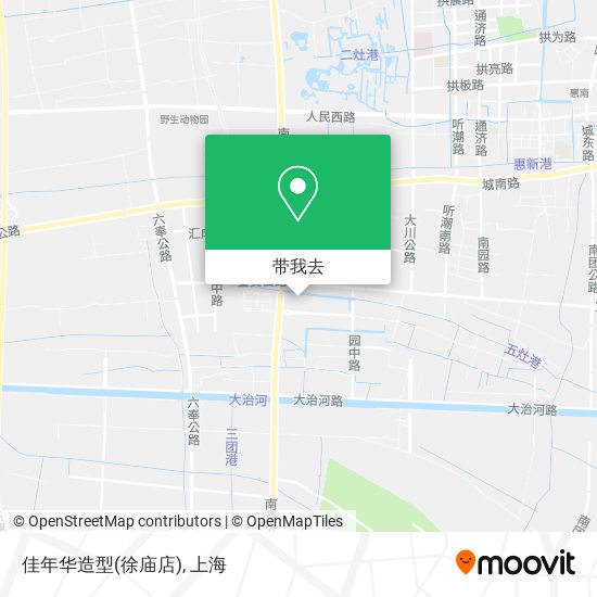 佳年华造型(徐庙店)地图