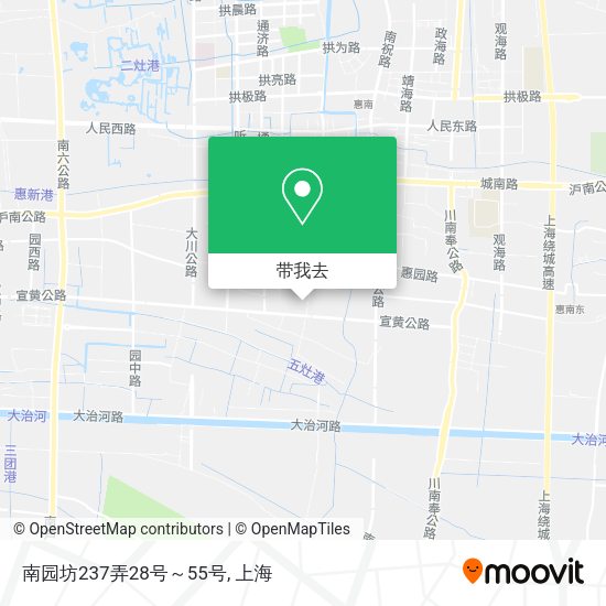 南园坊237弄28号～55号地图