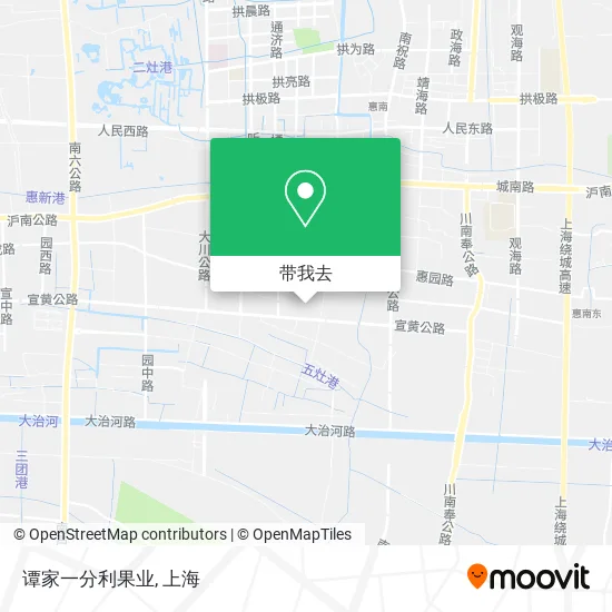 谭家一分利果业地图