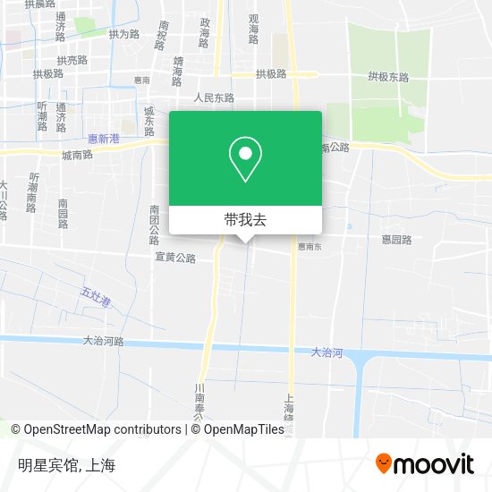明星宾馆地图