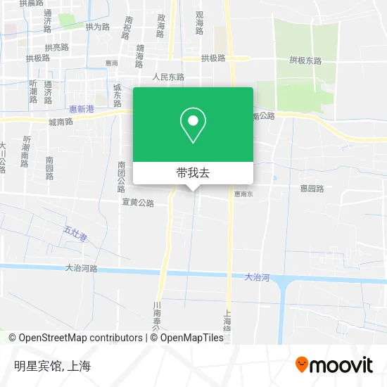 明星宾馆地图