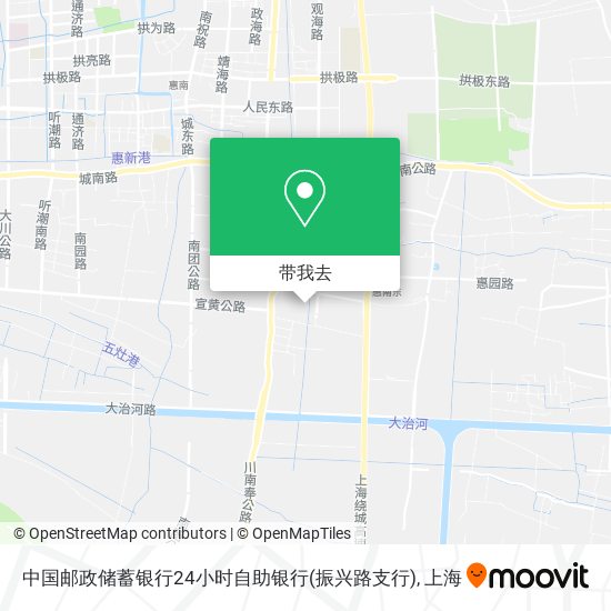 中国邮政储蓄银行24小时自助银行(振兴路支行)地图