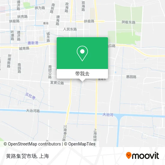 黄路集贸市场地图