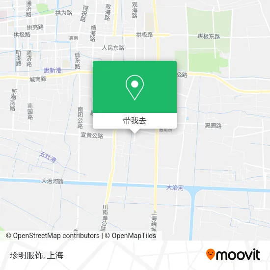 珍明服饰地图