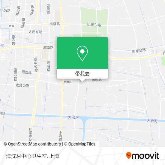 海沈村中心卫生室地图