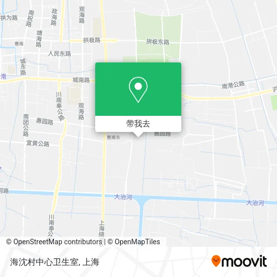 海沈村中心卫生室地图