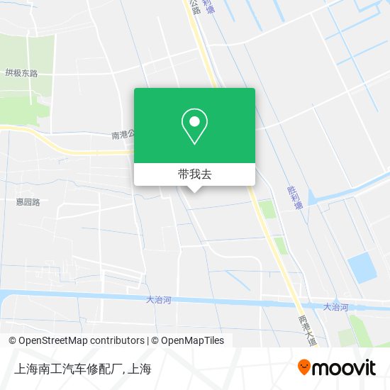 上海南工汽车修配厂地图
