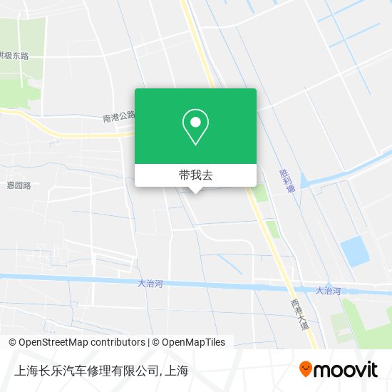 上海长乐汽车修理有限公司地图