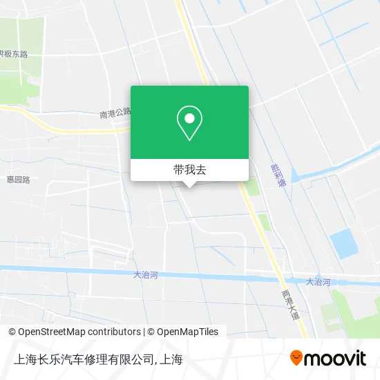 上海长乐汽车修理有限公司地图