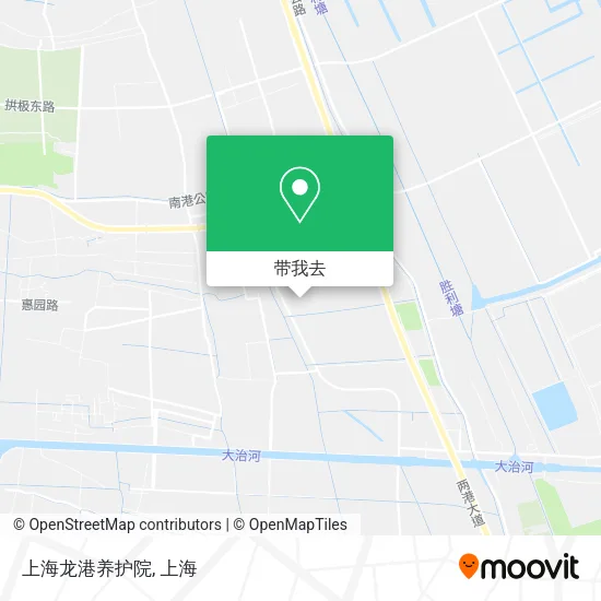 上海龙港养护院地图