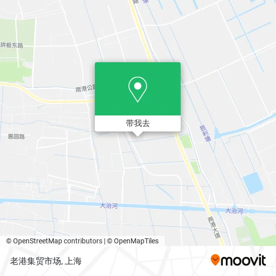 老港集贸市场地图