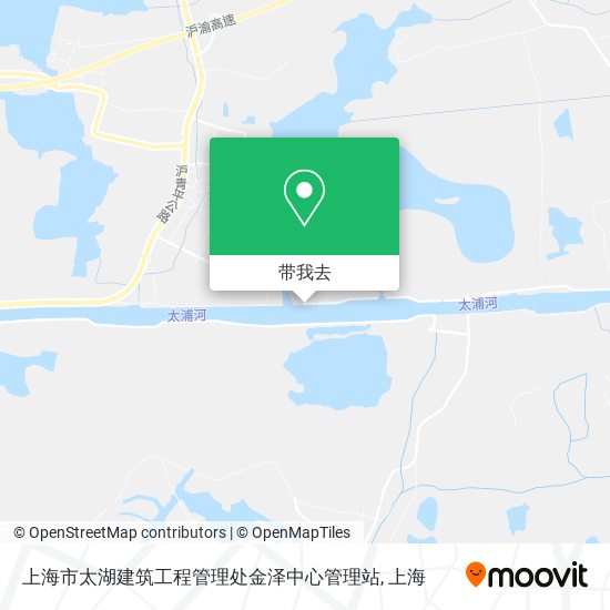 上海市太湖建筑工程管理处金泽中心管理站地图