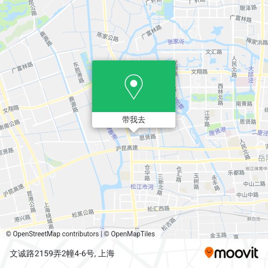 文诚路2159弄2幢4-6号地图