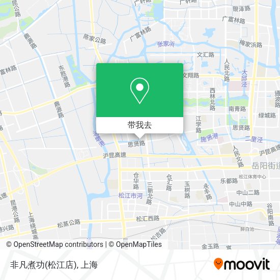 非凡煮功(松江店)地图