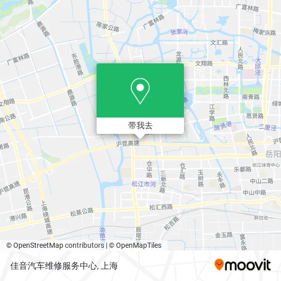 佳音汽车维修服务中心地图
