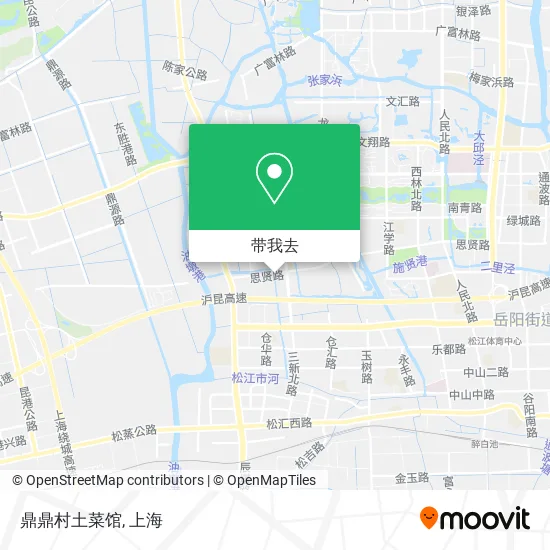 鼎鼎村土菜馆地图