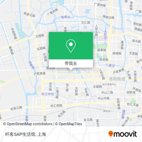 纤客SAP生活馆地图
