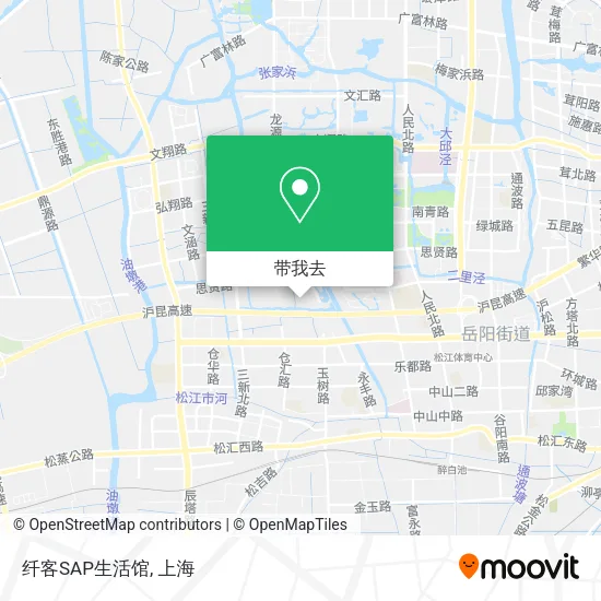 纤客SAP生活馆地图