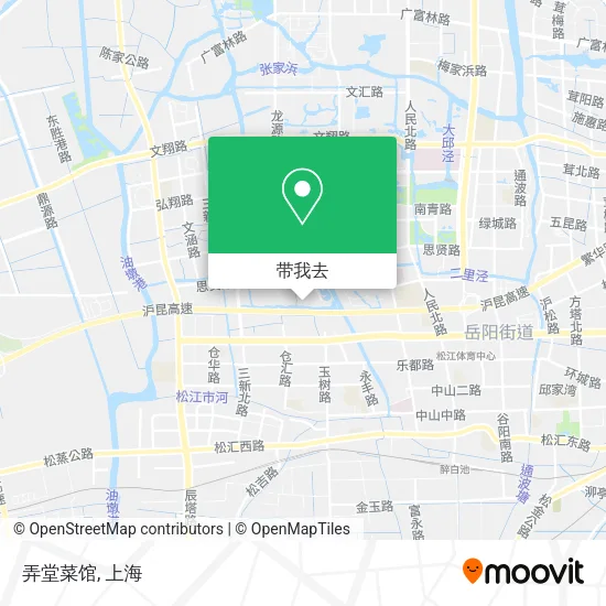 弄堂菜馆地图