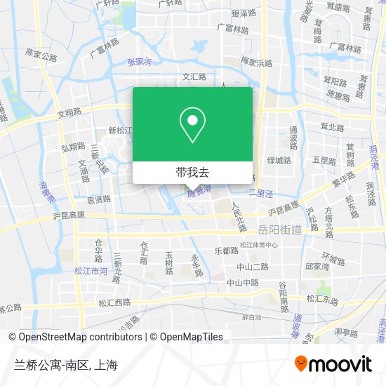 兰桥公寓-南区地图