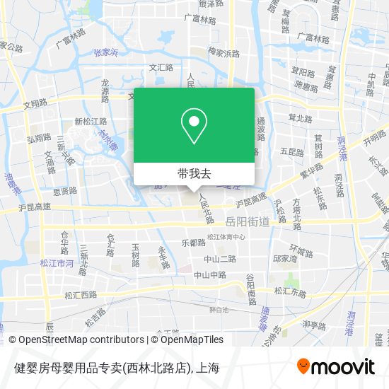 健婴房母婴用品专卖(西林北路店)地图