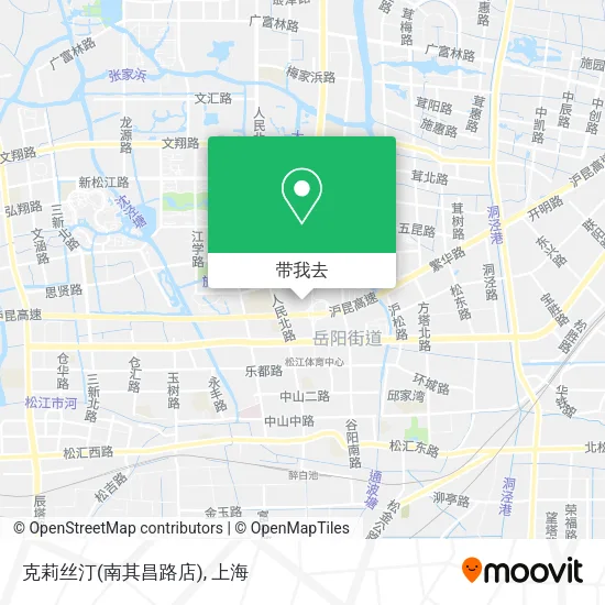 克莉丝汀(南其昌路店)地图