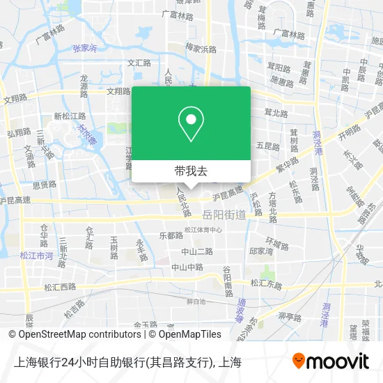 上海银行24小时自助银行(其昌路支行)地图