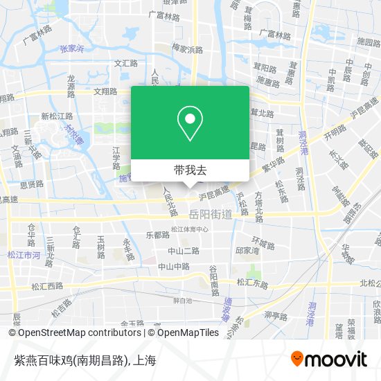 紫燕百味鸡(南期昌路)地图