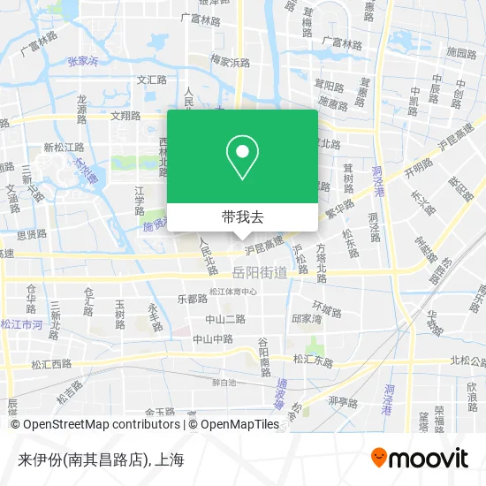 来伊份(南其昌路店)地图
