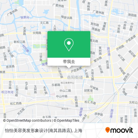 怡怡美容美发形象设计(南其昌路店)地图