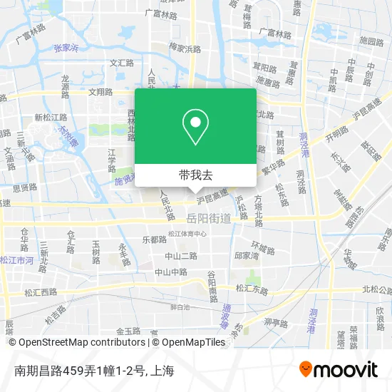 南期昌路459弄1幢1-2号地图