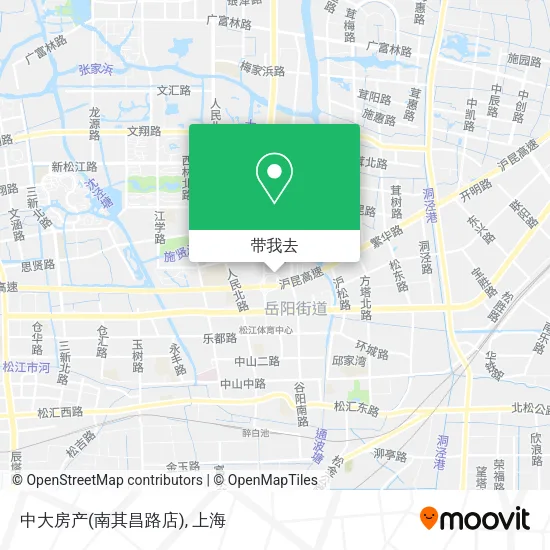 中大房产(南其昌路店)地图