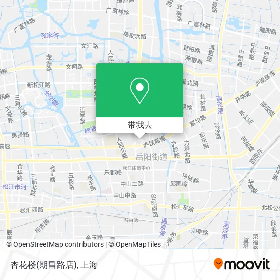 杏花楼(期昌路店)地图