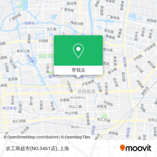 农工商超市(NO.3461店)地图