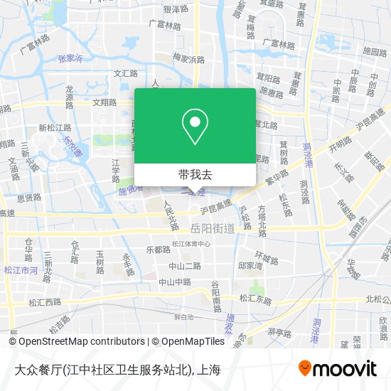 大众餐厅(江中社区卫生服务站北)地图