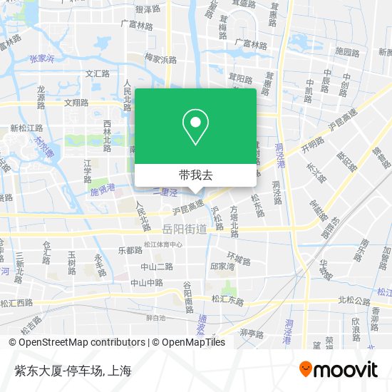 紫东大厦-停车场地图