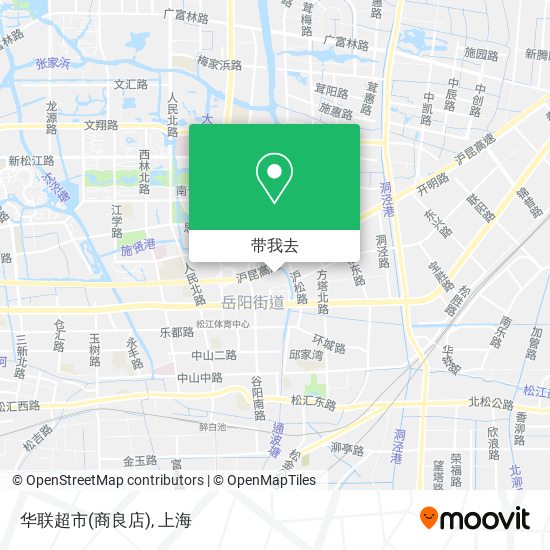 华联超市(商良店)地图