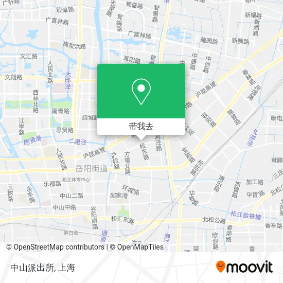 中山派出所地图