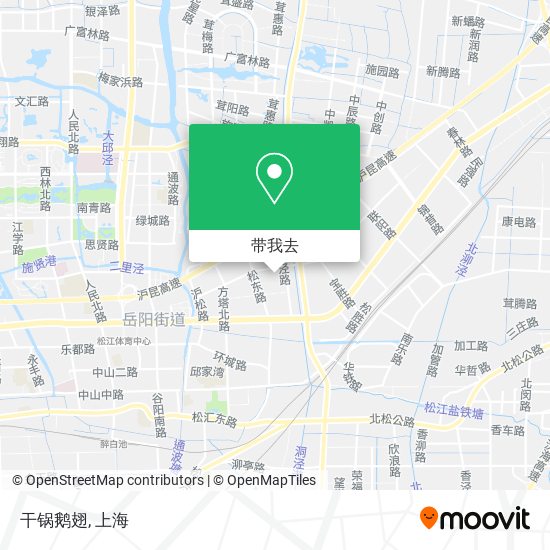 干锅鹅翅地图