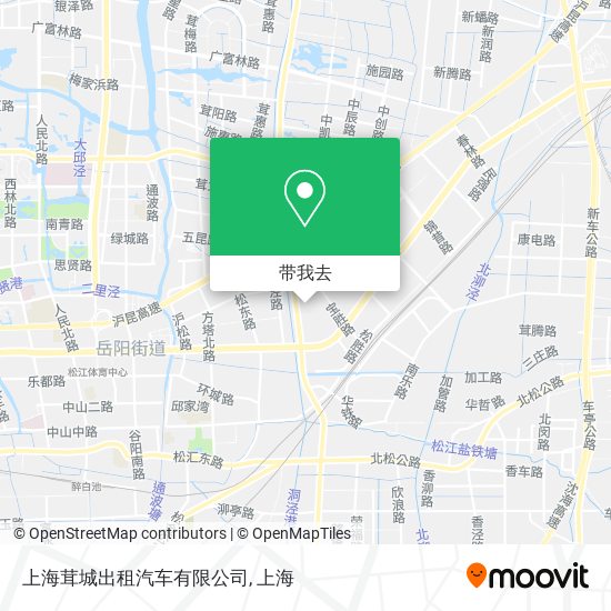 上海茸城出租汽车有限公司地图