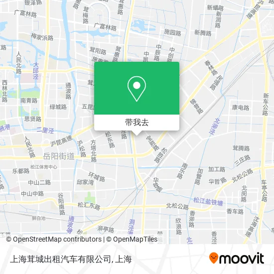 上海茸城出租汽车有限公司地图
