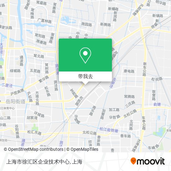 上海市徐汇区企业技术中心地图